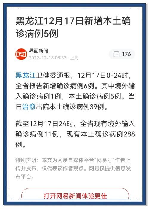 黑龙江省哈尔滨市五常市今日新增23例涉6省输入病例_哈尔滨五常疫情风险等级