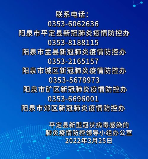 【山西阳泉平定县最新活动轨迹：寻找同轨迹人员_阳泉平定确诊】