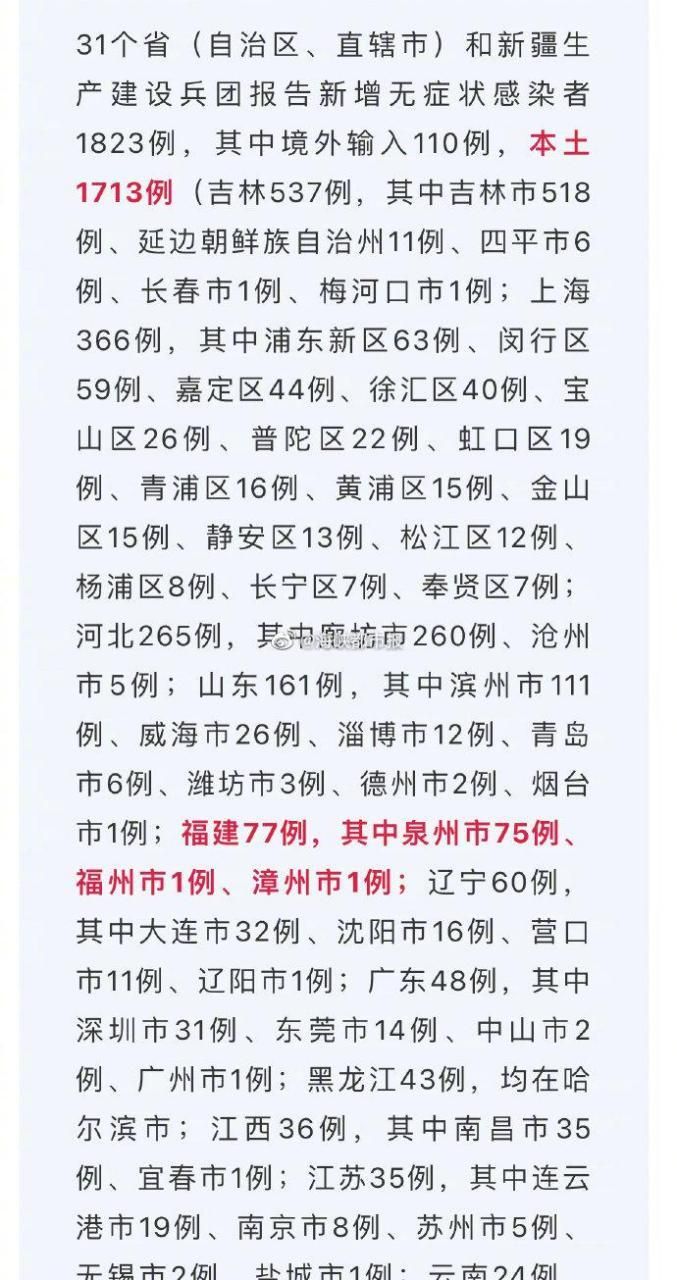 31省份昨日最新疫情数据(31省最新疫情情况)