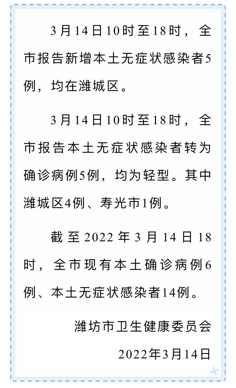潍坊市1月19日新增破16(潍坊疫情新增)
