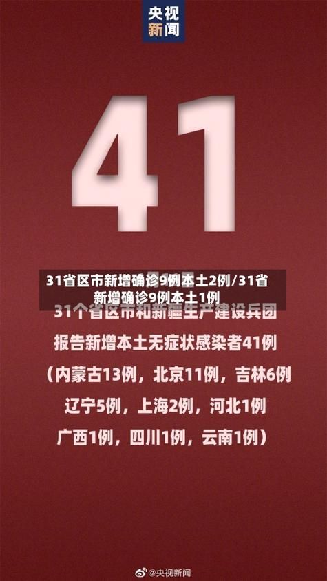 31省区市新增确诊1例含本土20例(31省区市新增确诊22例 含本土2例)