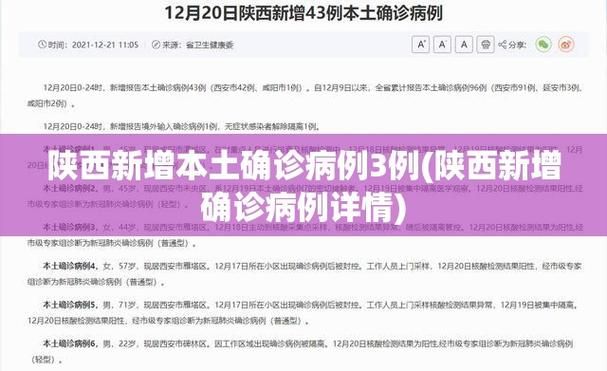陕西今冬新增1例本土确诊/陕西今日确诊病例通报