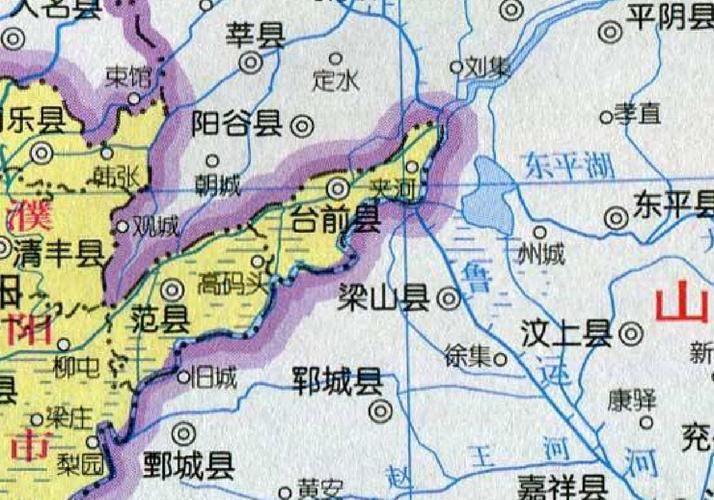  河南濮阳台前县最新疫情临床:河南濮阳台前新区地图