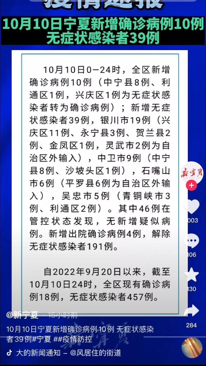 数据播报金凤区疫情防控最新文件/金凤区确诊病例