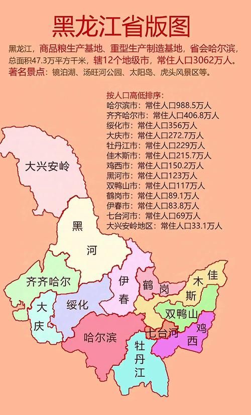 黑龙江省哈尔滨市通河县几个地区有疫情发生:哈尔滨通河县位置