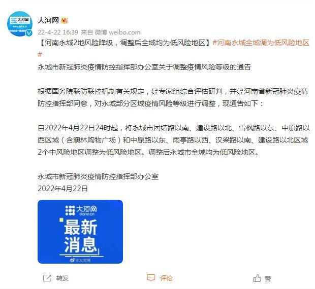 昨日疫情最新通报河南省商丘市永城市_商丘永城新冠肺炎