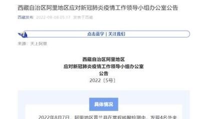 阿里地区疫情怎么查风险地区/阿里地区疫情最新消息