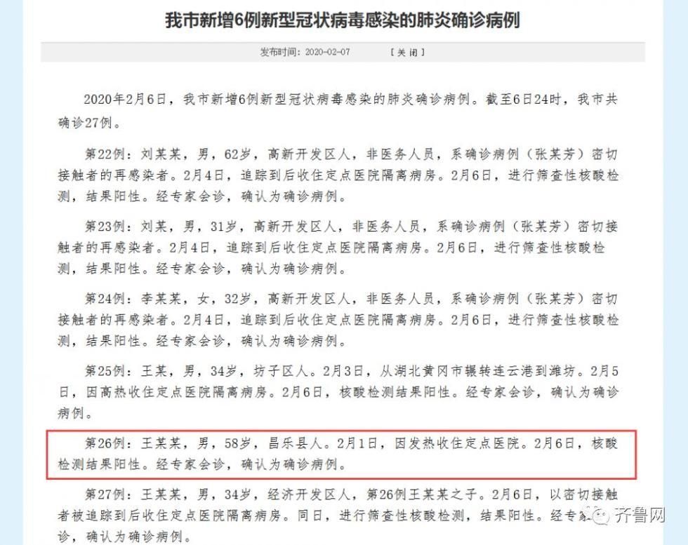 昌乐县最新疫情关注:昌乐县最新疫情关注公告