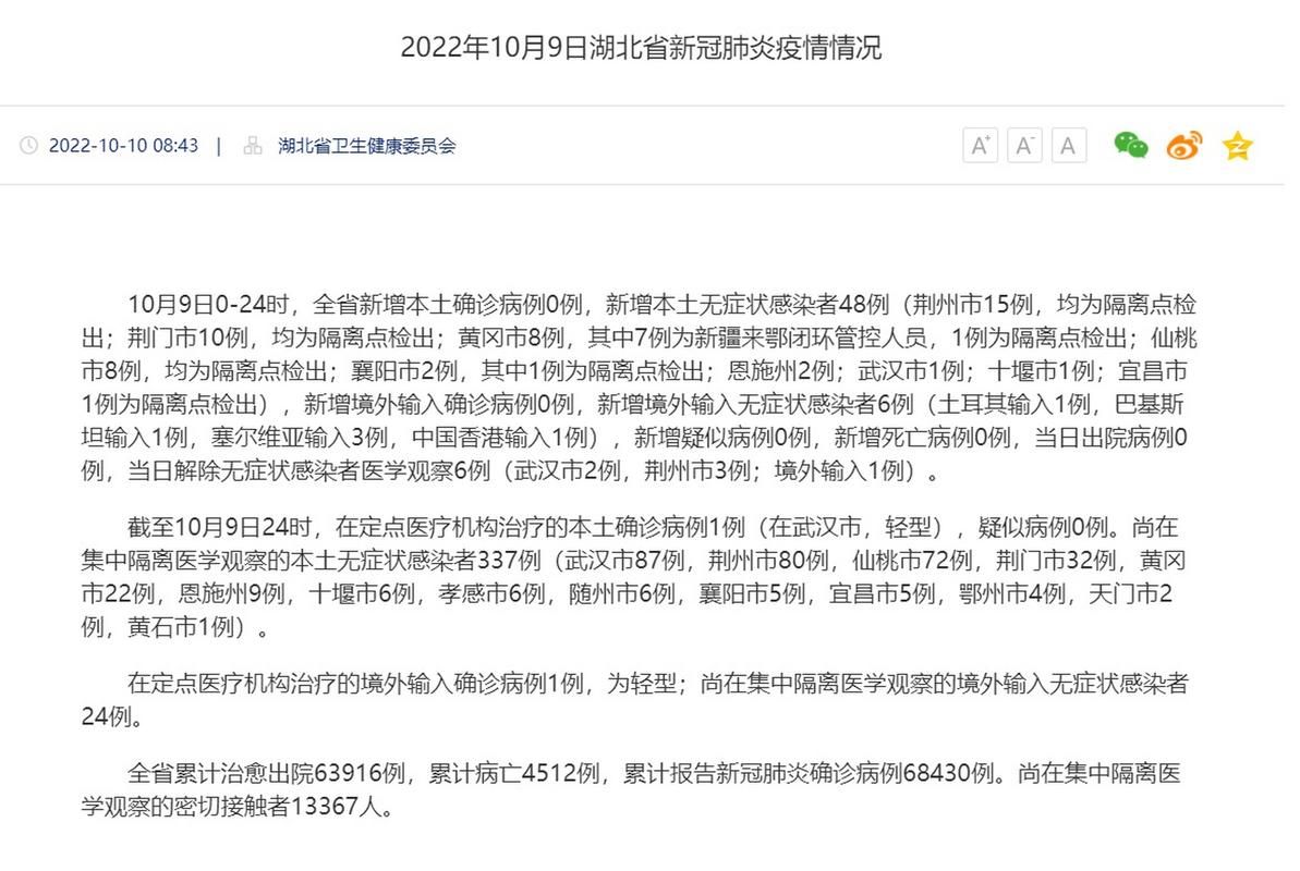 【9月10日疫情31省区市新增情况,9月10日新增病例】