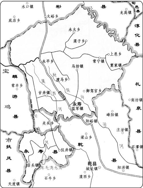 永寿县疫情地区分布/永寿县详细地图